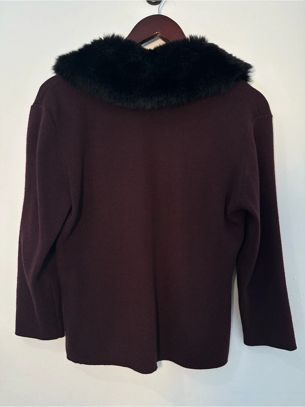 Andrew Marc soft burgundy